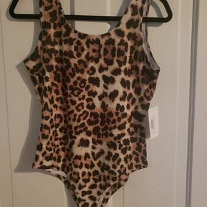 Leopard bodysuit